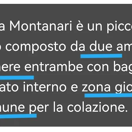 Casa Montanari Panzió 4*