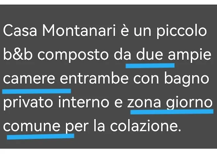 Casa Montanari Frühstückspension 3*